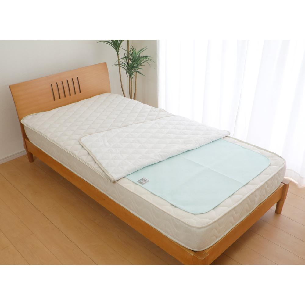 アテーナライフ　洗える防ダニ除湿シート　抗菌防臭・消臭　シングル　８０×１８０ｃｍ