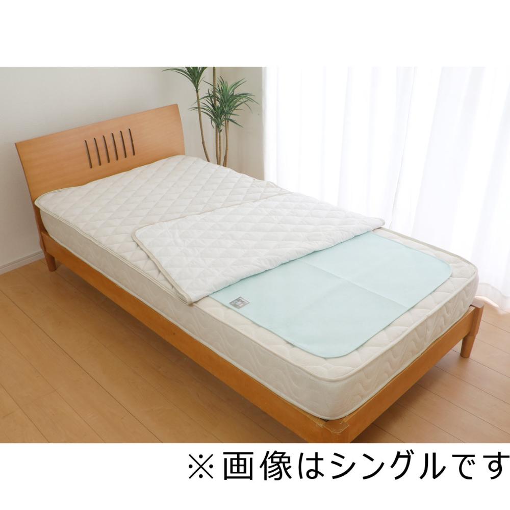 アテーナライフ　洗える防ダニ除湿シート　抗菌防臭・消臭　セミダブル　１００×１８０ｃｍ