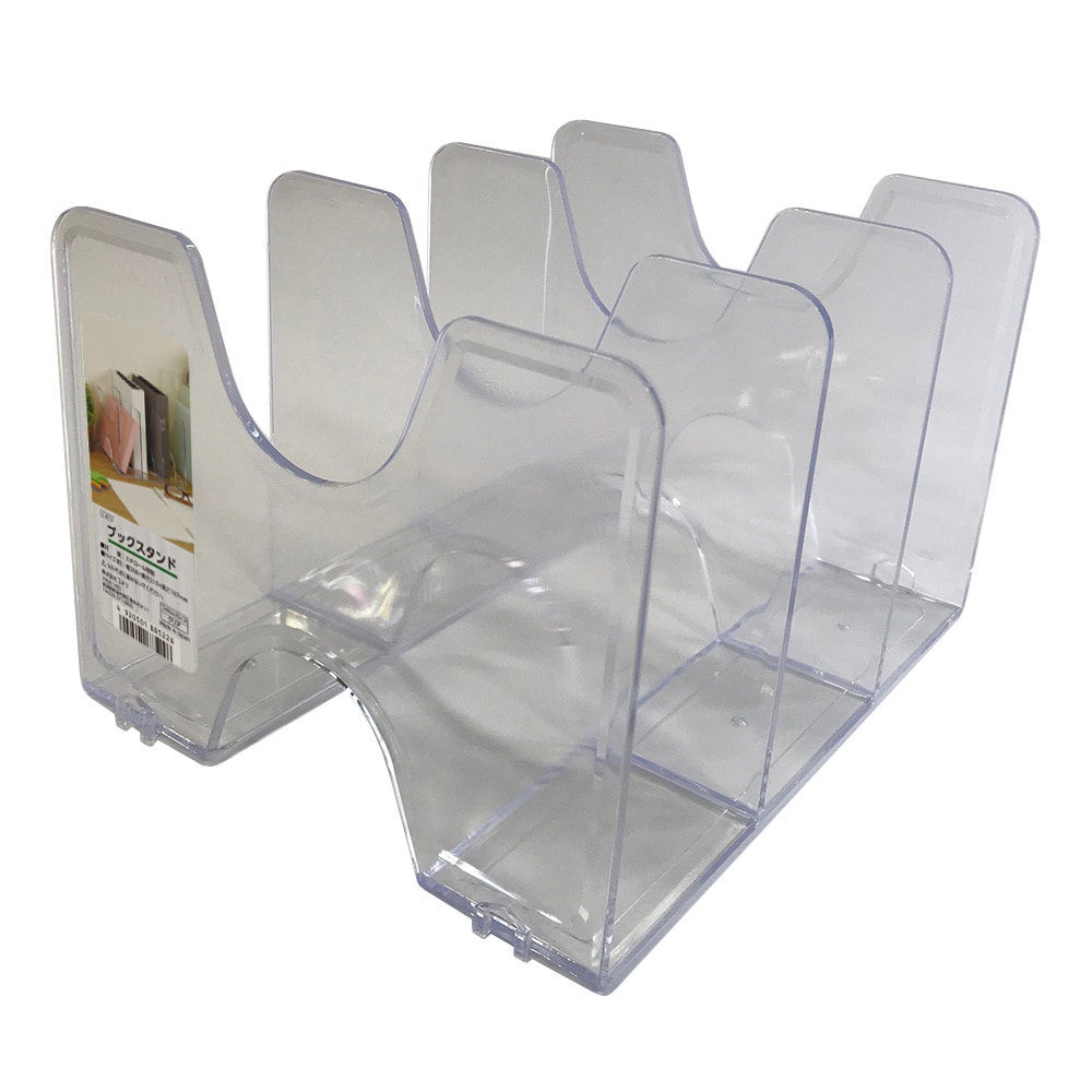 Ｌ’ＣＲＥＳＴ（ルクレスト）　ブックスタンド　クリア