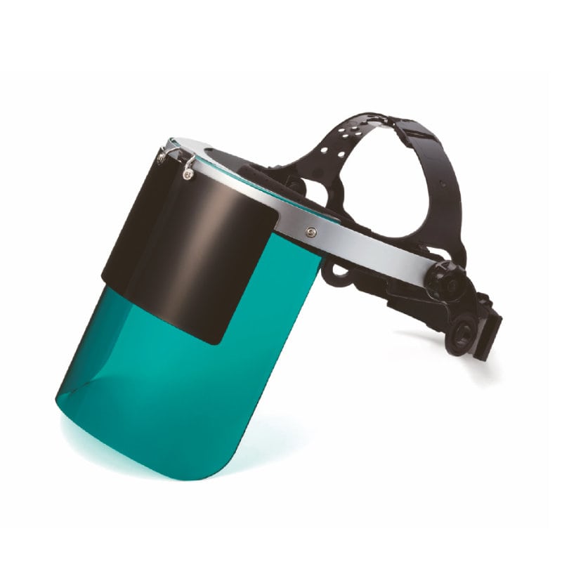 ＤＢＬＴＡＣＴ　フェイスシールドかぶり型Ｗワイド　ＤＴ－ＫＦＳＷ－Ｇ　グリーン