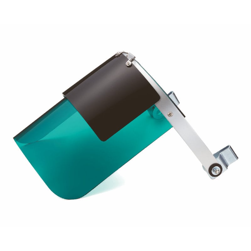 ＤＢＬＴＡＣＴ　フェイスシールドヘルメット型Ｗ　ＤＴ－ＨＦＳＷ－Ｇ　グリーン