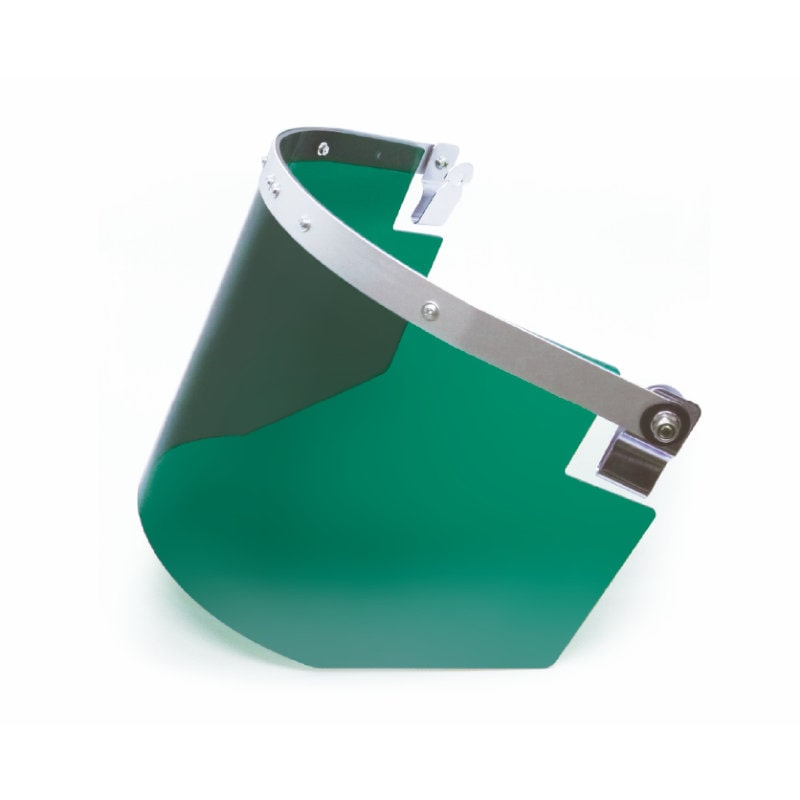 ＤＢＬＴＡＣＴ　フェイスシールドヘルメット型ワイド　ＤＴ－ＨＦＳ－ＧＷ　グリーン