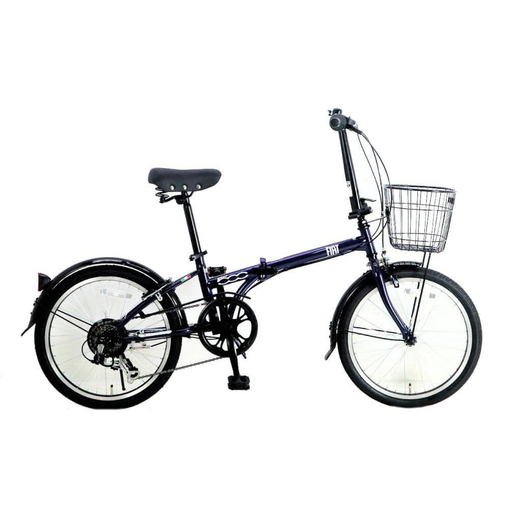 ＦＩＡＴ　折りたたみ自転車　ネイビー　ＦＤＢ２０６
