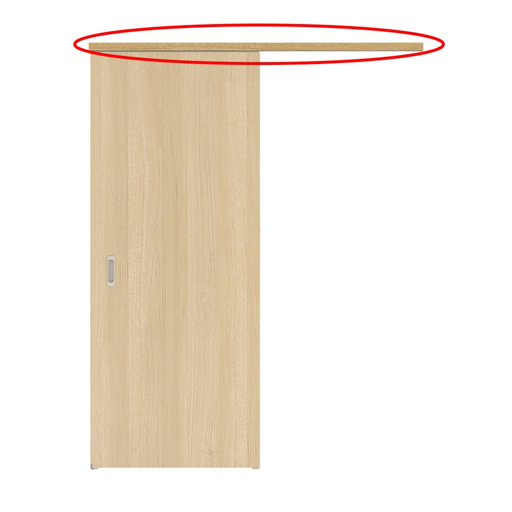 大建　アウトセット吊戸用上レール　ライトオーカー　ＶＦ８３７－１ＭＡ