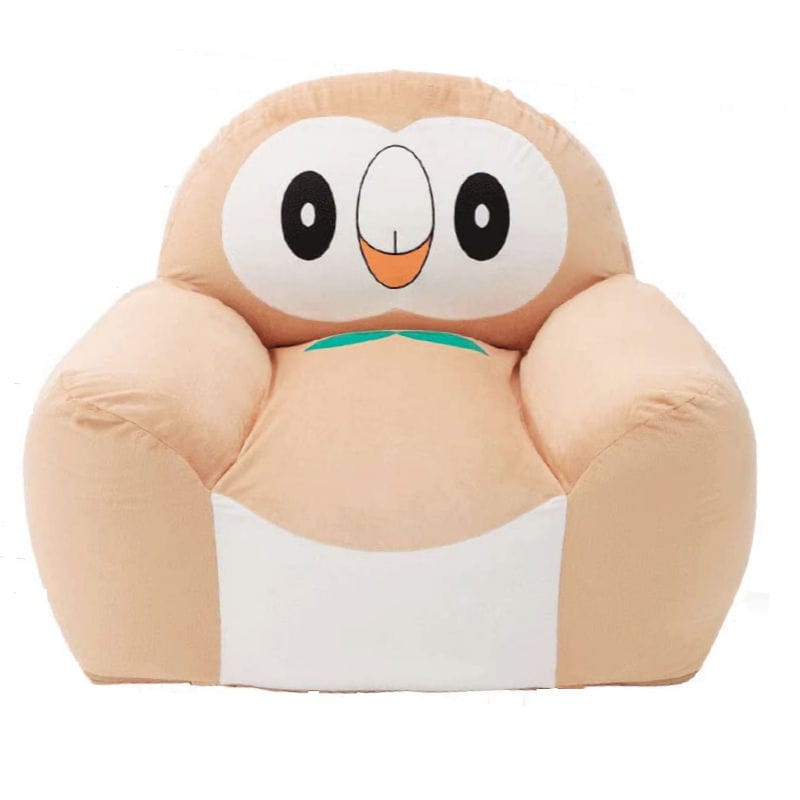 セルタン　ポケモンビーズソファー　モクロー　Ｄ９０６ａ－７２３ＢＥ／６５１ＷＨ／６４４ＢＫ