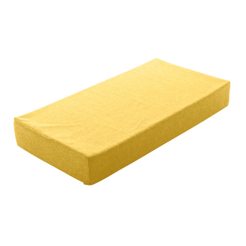 セルタン　ブロックソファ　Ｌ　マスタード　幅１２０×奥行６０ｃｍ　Ａ１１１２　Ａ－６３０ＹＥ