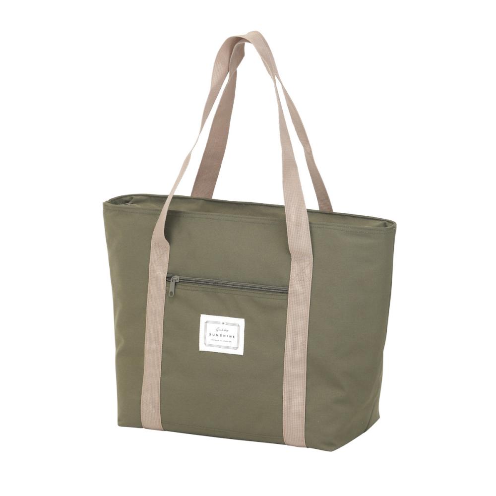 アテーナライフ　トートバッグ　ダブルクール　カーキ