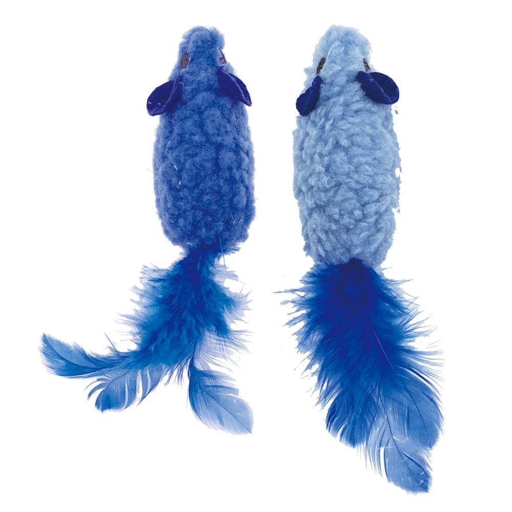 ペティオ　大好きブルーのもこもこチューチュー　２個セット