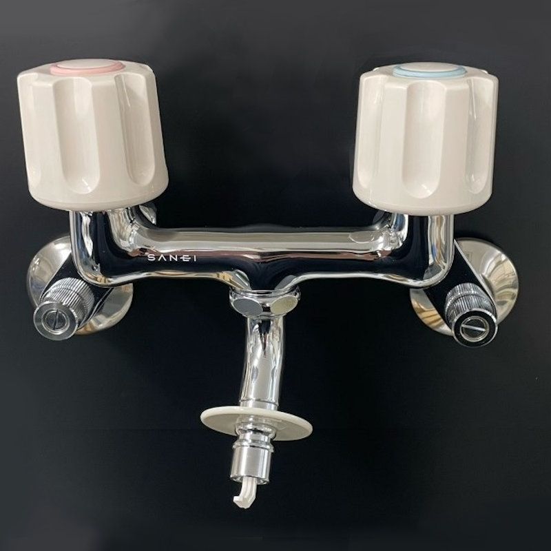 ＳＡＮＥＩ（サンエイ）ツーバルブ洗濯機用混合水栓　寒冷地用　Ｋ１１０１ＴＷＫ－１３