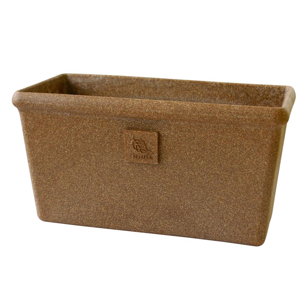 エコプランター角型ワイド　ナチュラル　３００型