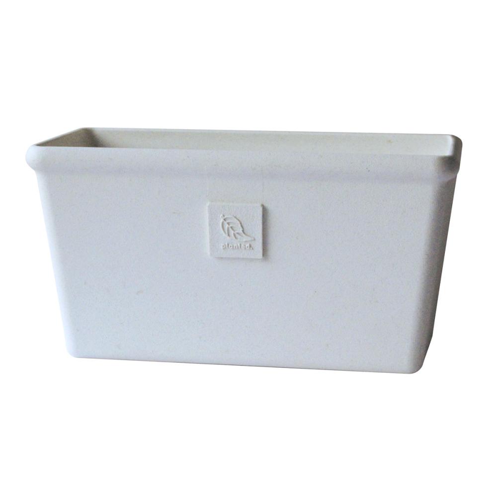 エコプランター角型ワイド　ホワイト　２４０型