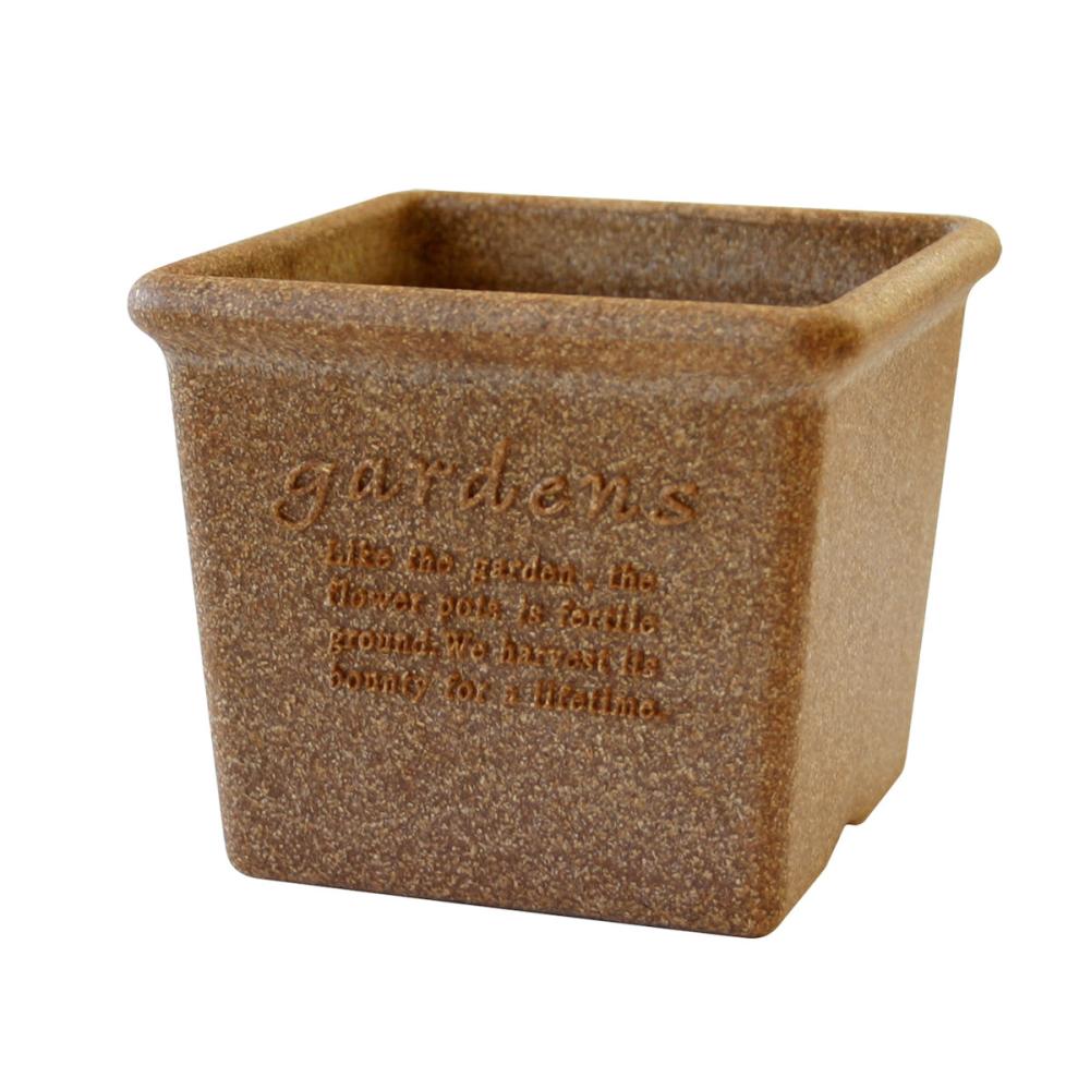 エコポット角型　ナチュラル　１２０型