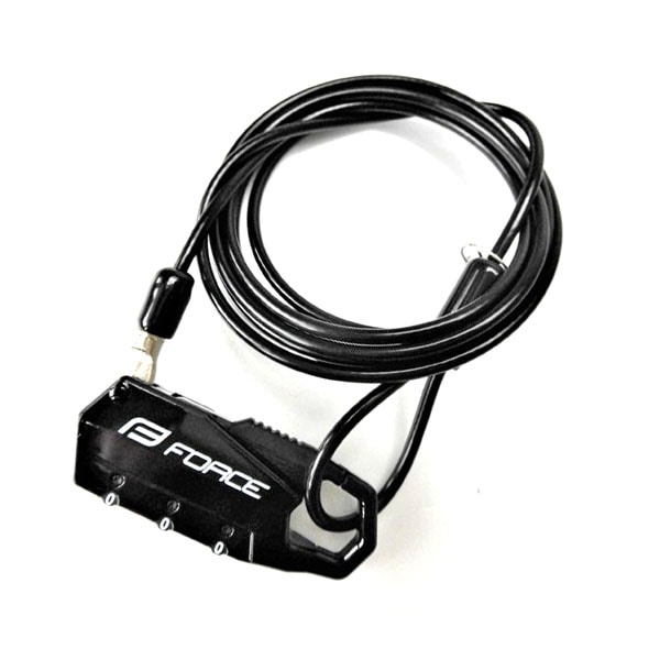 ＦＯＲＣＥ（フォース）　ミニロックストレートワイヤー　１８０ｃｍ　ブラック　８００２１