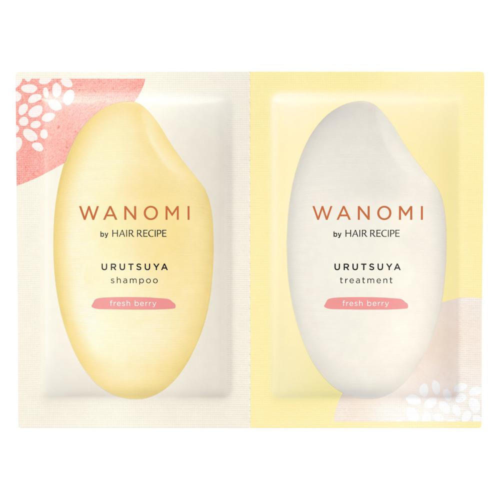 Ｐ＆Ｇ　和の実　ｂｙ　ヘアレシピ　うるつや　シャンプー・トリートメント　お試しサシェ