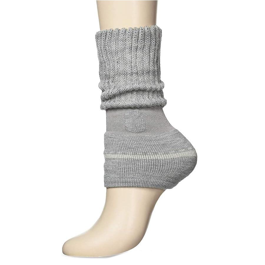 岡本　婦人まるでこたつ足首ウォーマー　グレー