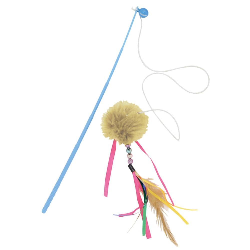 ペティオ　ＣＡＴＴＯＹ　猫用じゃらし　ふわふわボール