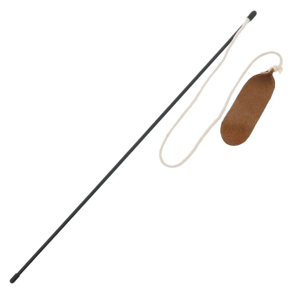 ペティオ　ｎｅｃｏｃｏ　レザー猫じゃらし　ヒモ付きレザー