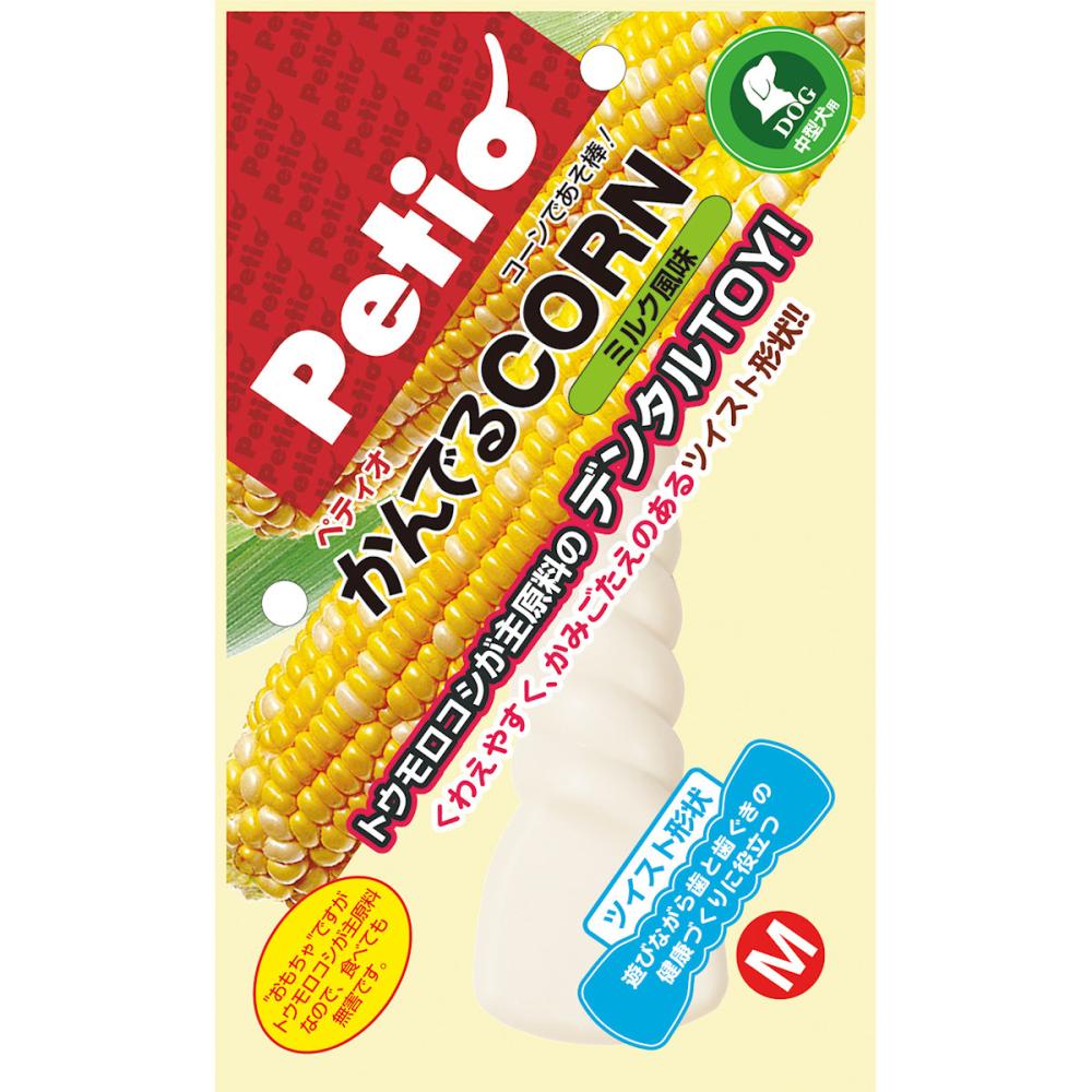 ペティオ　かんでるＣＯＲＮ　ツイスト　ミルク風味　Ｍ