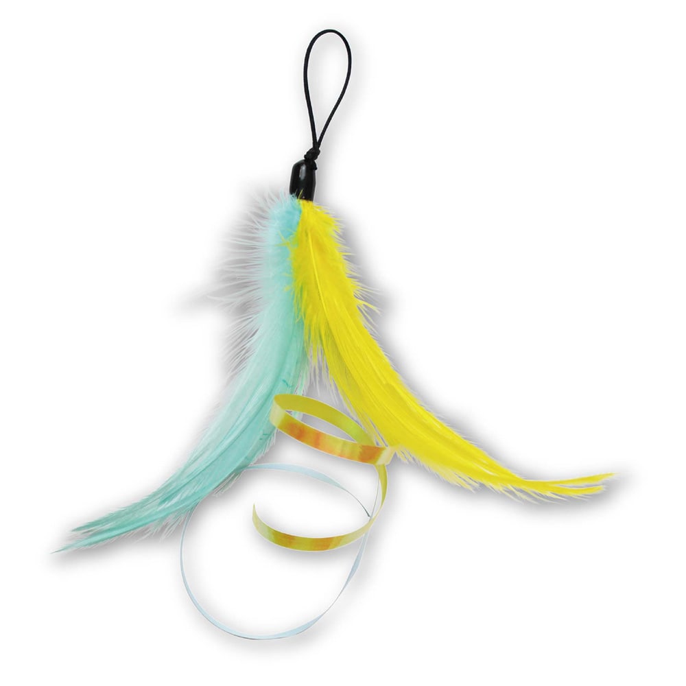 キャティーマン　じゃれ猫　猫のお好みじゃらし交換用　ふわふわエンジェル