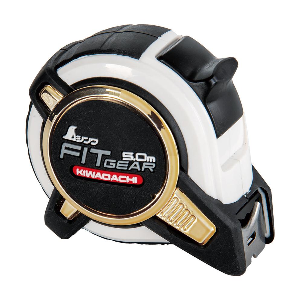 シンワ測定　コンベックス　フィットギア　極立　２５－５．０ｍ　尺相当目盛付　８１１１７