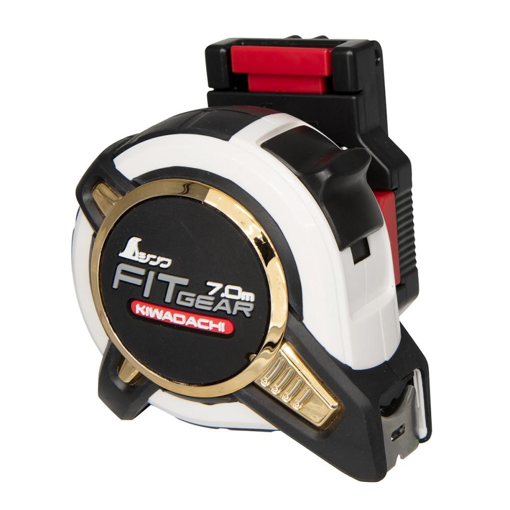 シンワ測定　コンベックス　フィットギア　極立　２５－７．０ｍ　ＪＩＳ　ホルダー付　８１３９６