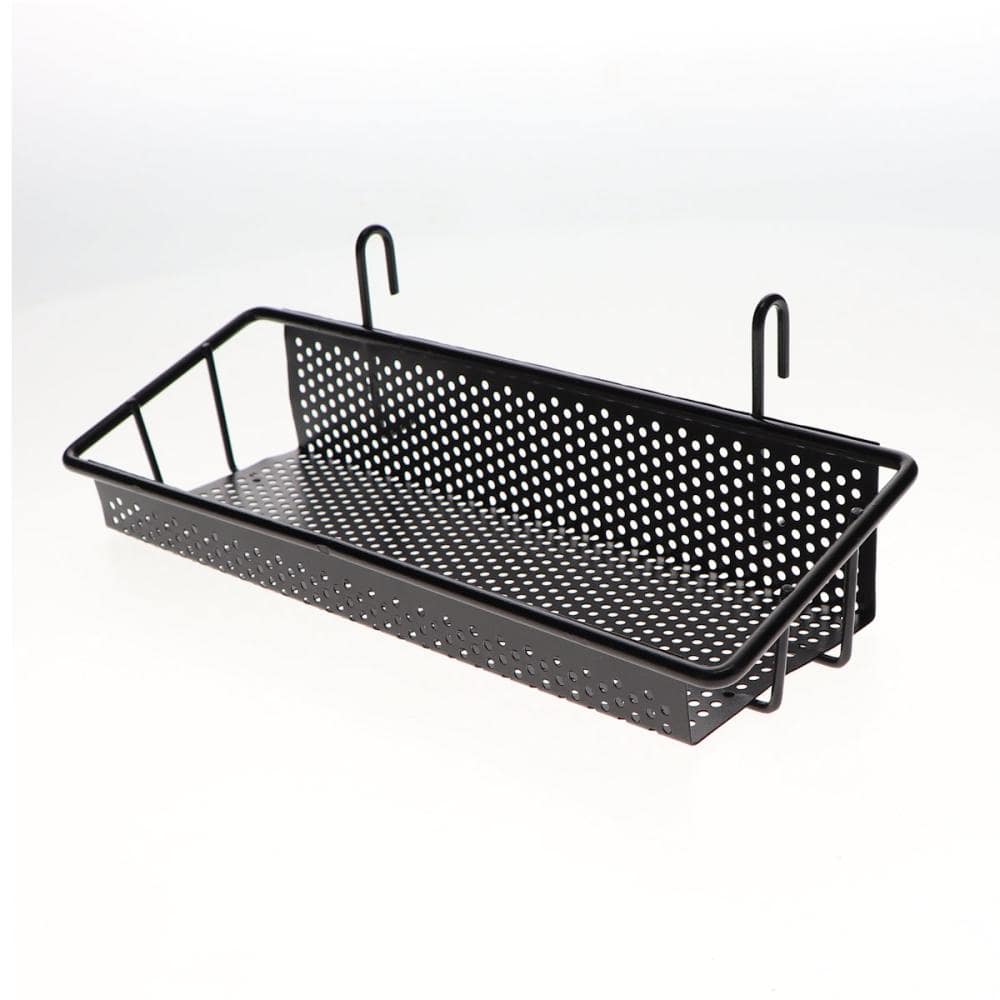 Ｋ＋ＢＵＩＬＤ　メッシュカゴ　小　ブラック