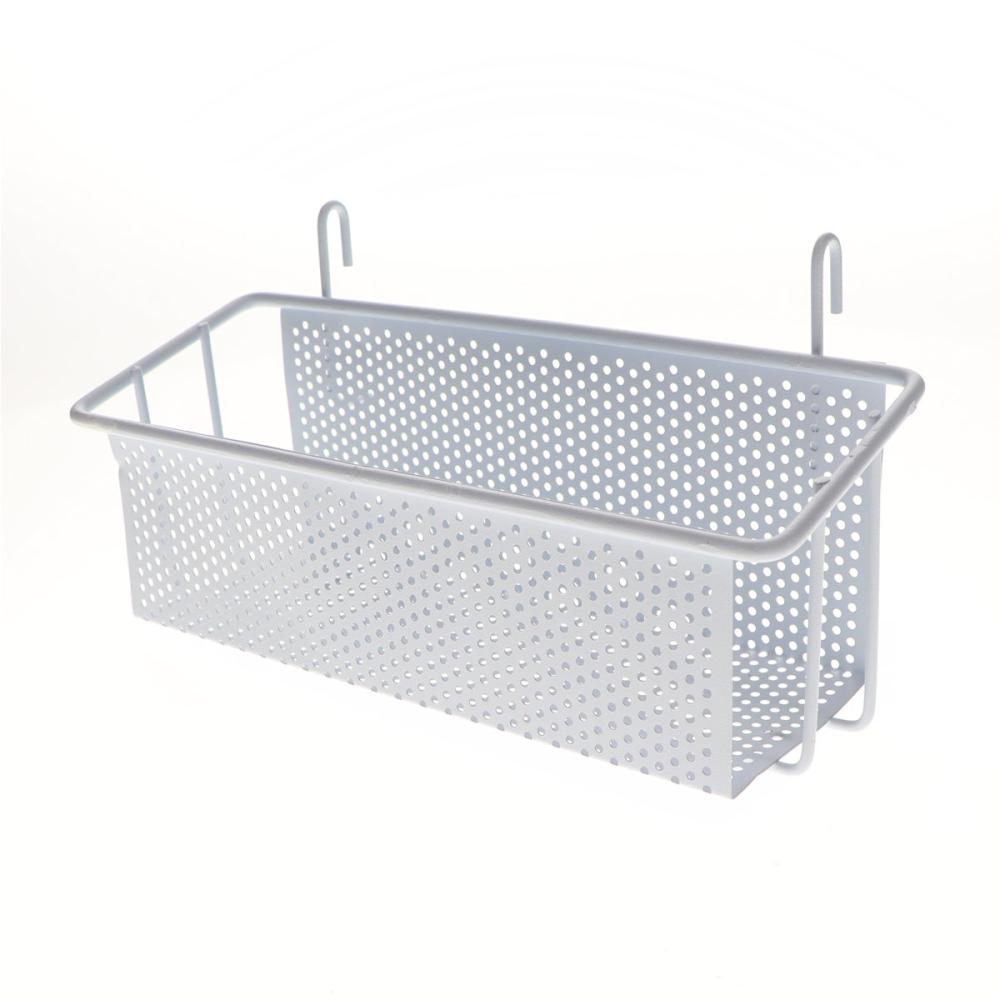 Ｋ＋ＢＵＩＬＤ　メッシュカゴ　大　ホワイト