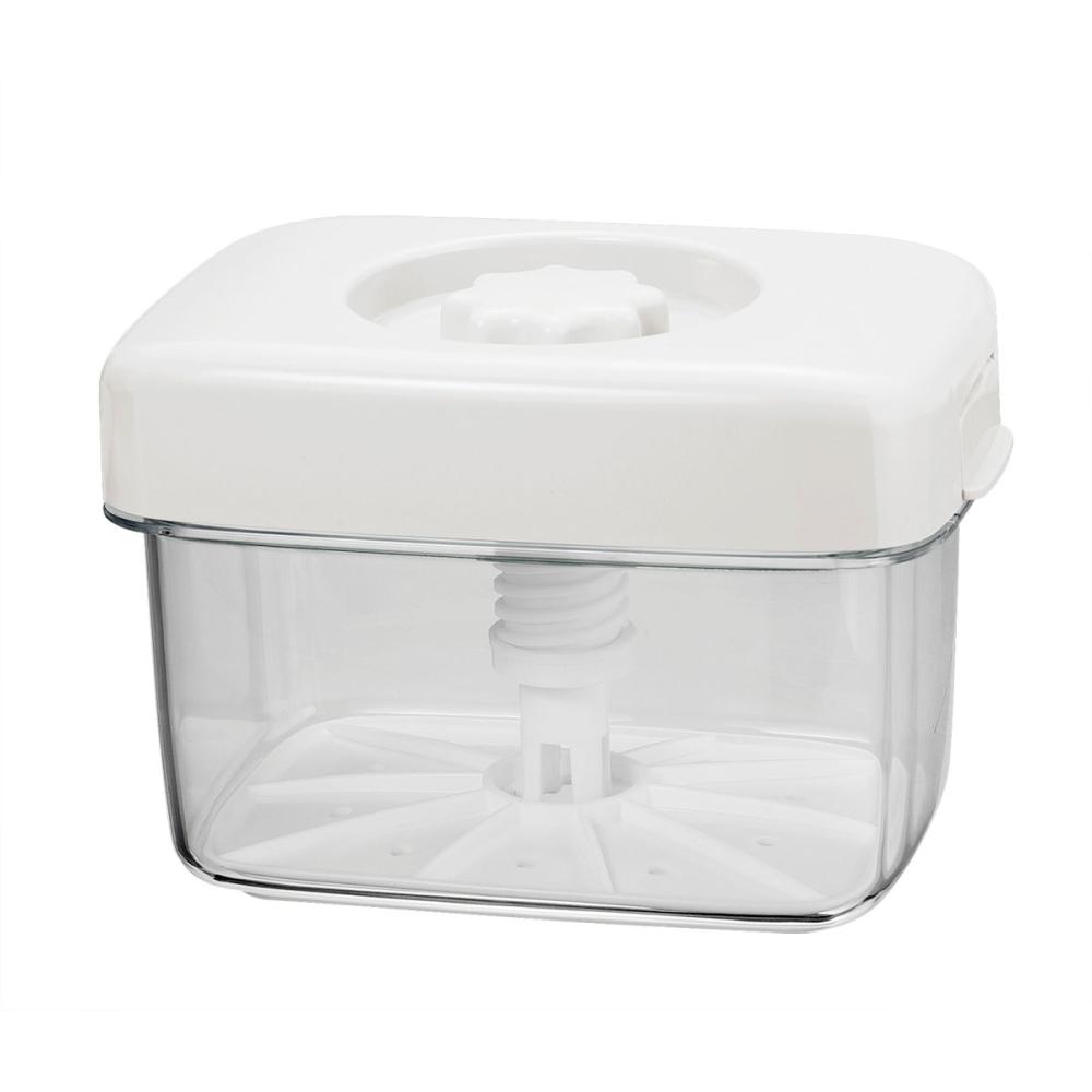 アテーナライフ　おもしの要らない即席漬け物器　角型　３Ｌ