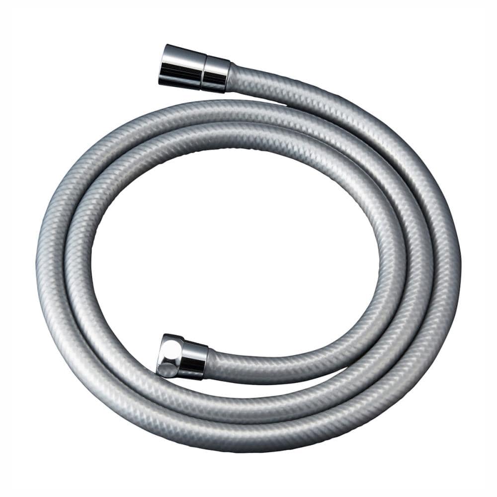 ＬＩＸＩＬ　ＩＮＡＸ　メタル調シルバーシャワーホース　樹脂製ホース：１．６ｍ　Ａ－１０６５３－１６
