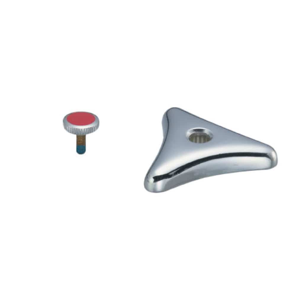 ＬＩＸＩＬ　ＩＮＡＸ　金属三角ハンドル　赤ビス付　Ａ－０７０－２