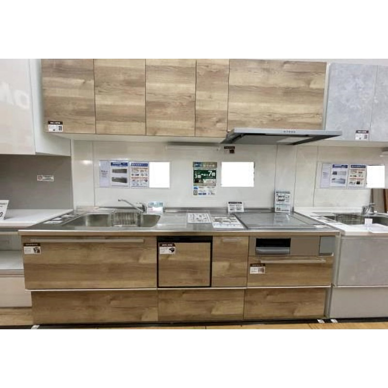 【展示品】　你的品牌名オリジナル　システムキッチン　ＣＫスタンダード＋　間口２５５０ｍｍ　２２年製