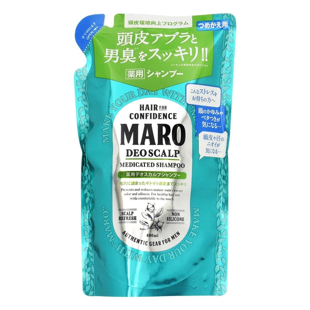ネイチャーラボ　ＭＡＲＯ薬用デオスカルプシャンプー　詰め替え用　３８０ｍＬ