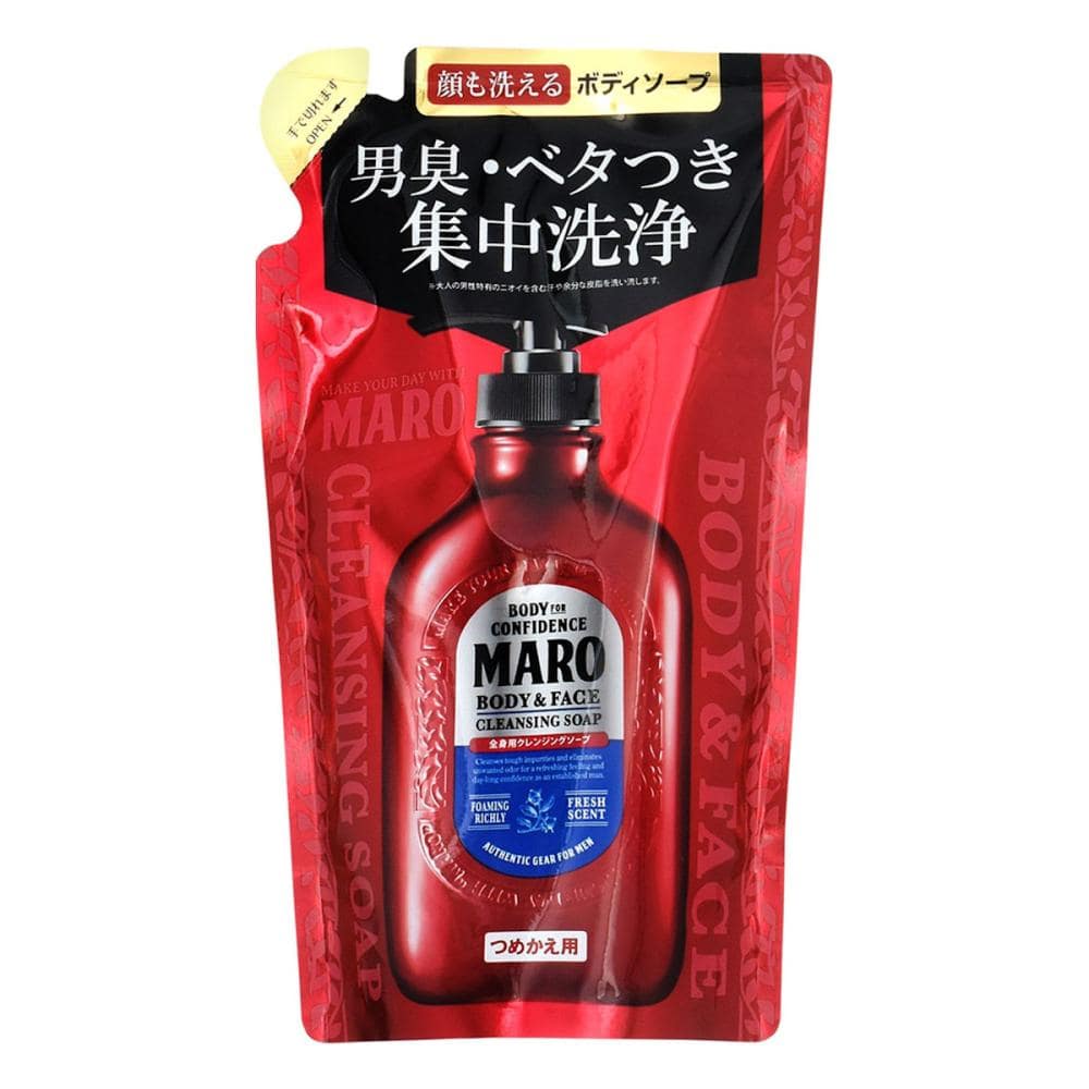 ネイチャーラボ　ＭＡＲＯ全身用クレンジングソープ　詰め替え用　３８０ｍＬ