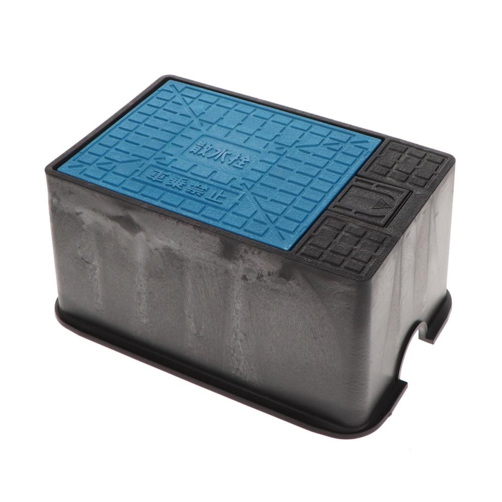 散水ボックス　ＪＳ－３Ｂ　樹脂（ブルー）