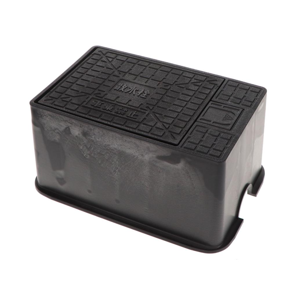 散水ボックス　ＪＳ－３　　樹脂（黒）