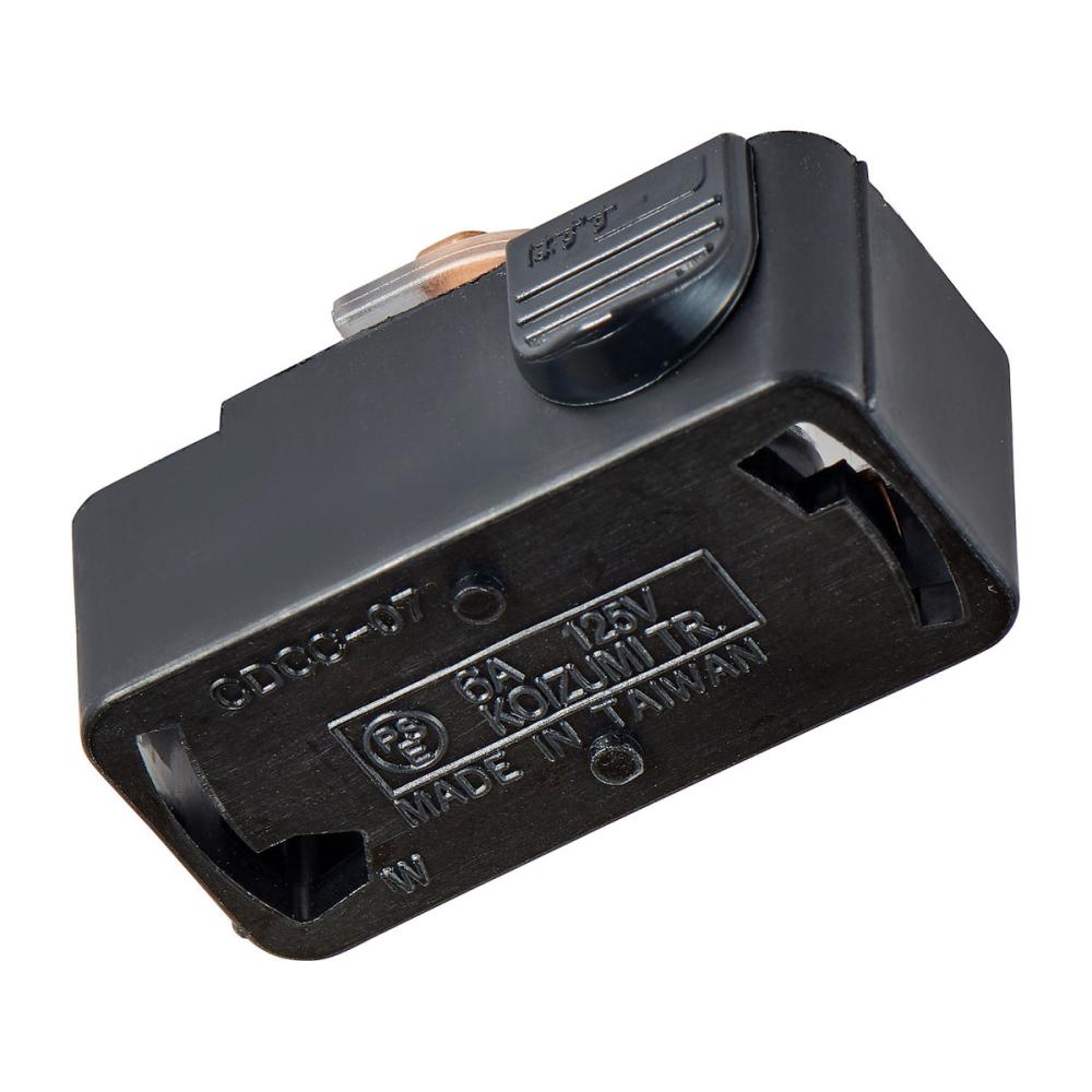 朝日電器　ＥＬＰＡ　ライティングバー用　引掛けシーリングボディ　ブラック　ＥＷ－ＬＲ０２ＮＨ（ＢＫ）