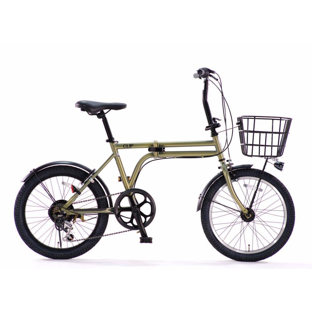 折りたたみ自転車　ＣＯＲＥ（コア）　ＦＤＢ　ＣＬＩＰ　ＡＬＬＩＮ　グリーン　２６０