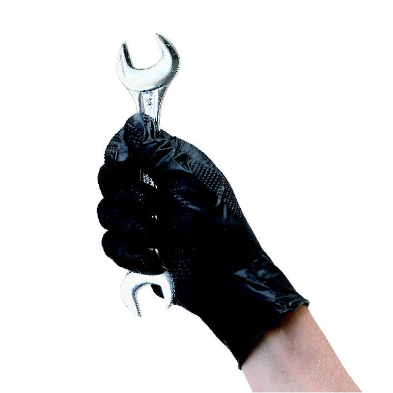 強力ディスポグローブ　ニトリル使い捨て手袋　粉なし　Ｌ　５０枚入り