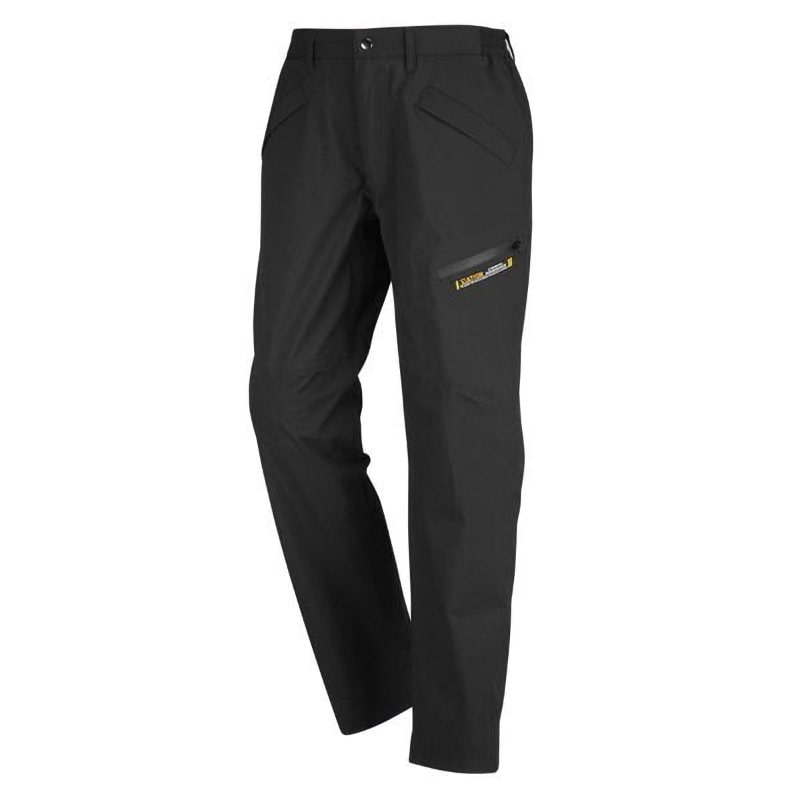 カジメイク　６１０４　３レイヤー全天候型パンツ　ブラック　ＬＬ