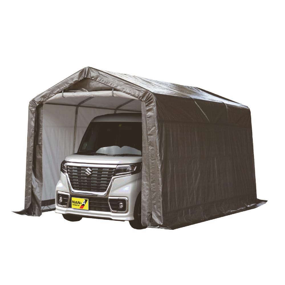 南栄工業　パイプ車庫　マルチストレージ　シルバーユー　３０４０Ｂ　ＳＶＵ