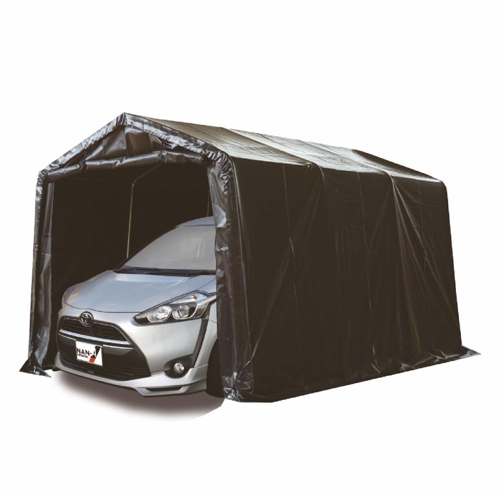 南栄工業　パイプ車庫　マルチストレージ　ブラック　２７４８Ｂ　ＢＫ