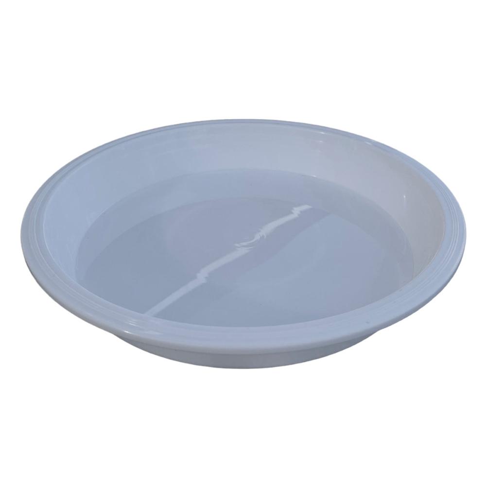 鉢皿　ホワイト　７号