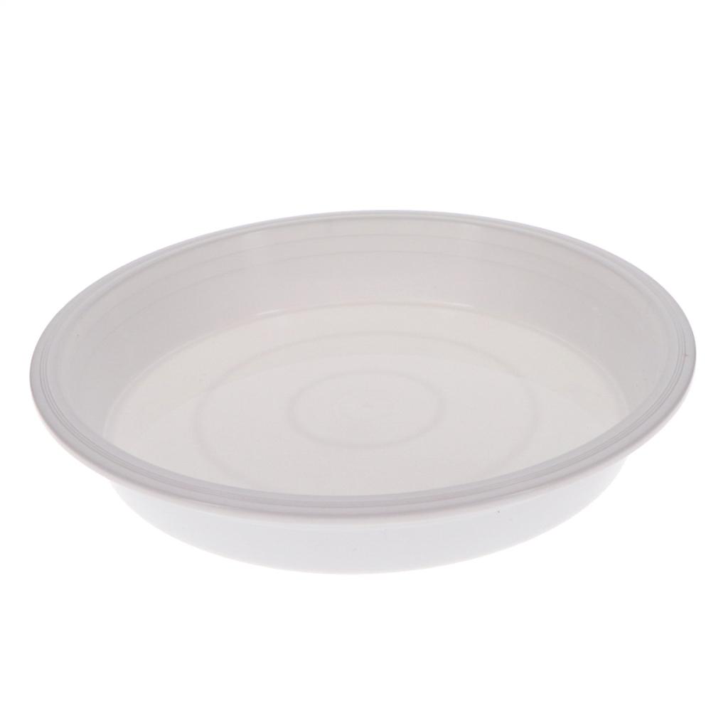 鉢皿　ホワイト　８号