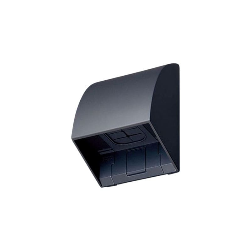 パナソニック　スマート防雨入線カバー　露出・埋込両用　ブラック　ＷＰ９６３１Ｂ