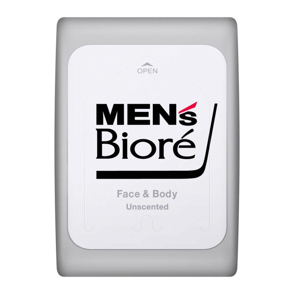 花王　メンズビオレ　顏もふけるボディシート　無香性　２８枚