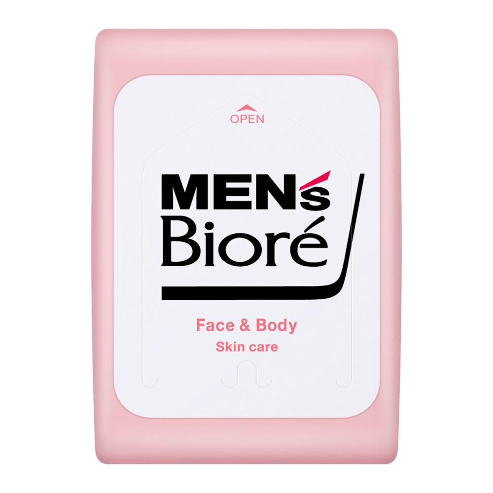 花王　メンズビオレ　顏もふけるボディシート　肌ケアタイプ　２８枚