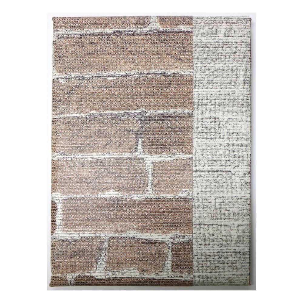 明和グラビア　ベランダ装飾シート　レンガ　ブラウン　ＢＲＤＲ－８０２７