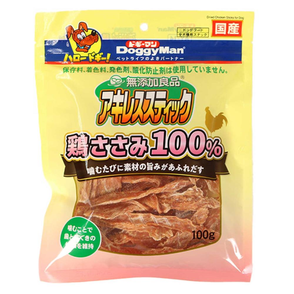 ドギーマン　無添加良品　鶏ささみ１００％　１００ｇ