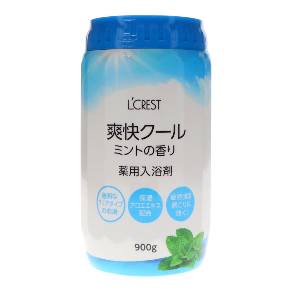 Ｌ’ＣＲＥＳＴ（ルクレスト）　薬用入浴剤　クール　９００ｇ