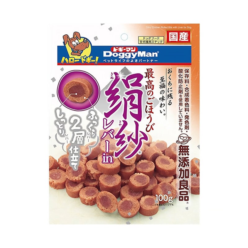 ドギーマン　絹紗　レバーｉｎ　１００ｇ